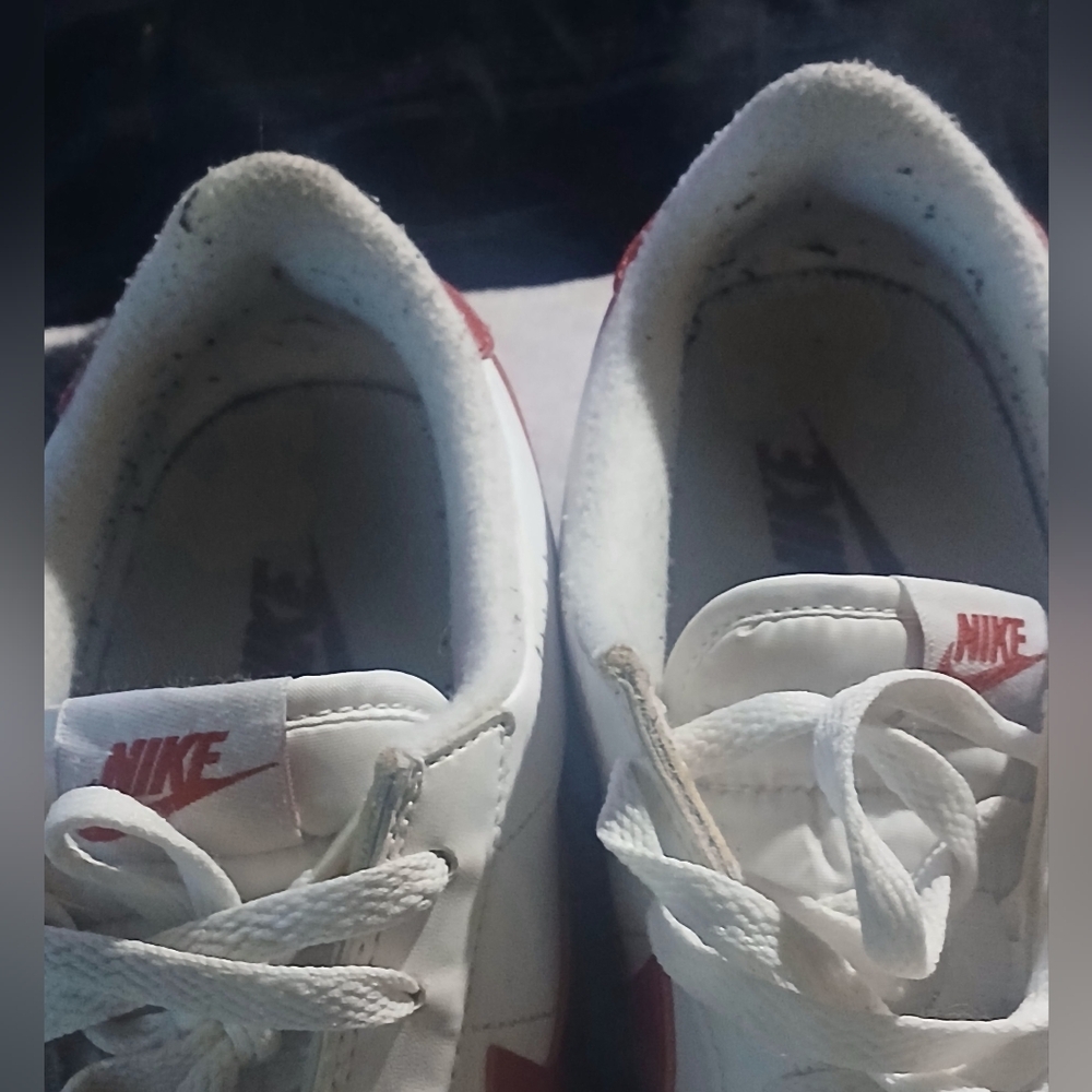 Nike White and Red Athletic Shoes - Picture 6 of 8